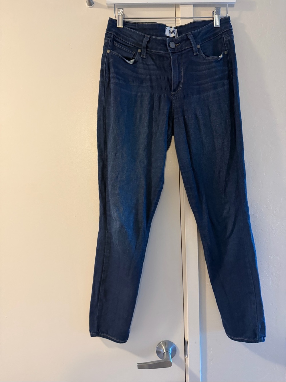 PAIGE Dark Wash Skinny Jeans
